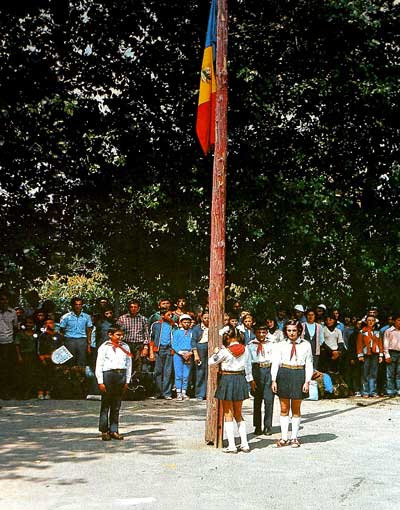 Ceremonial de deschidere a acțiunii „Asaltul Carpaților“ (1978)